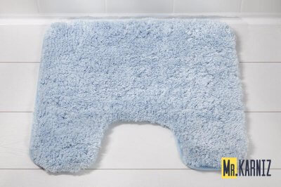 Коврик для туалета Тиволи голубой