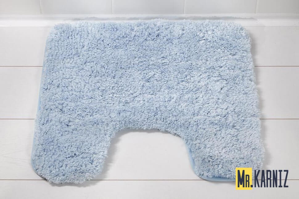 Коврик для туалета Тиволи голубой Коврик для туалета Тиволи голубой